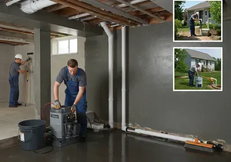 Basement Waterproofing and Flood Prevention process in South Pekin, IL